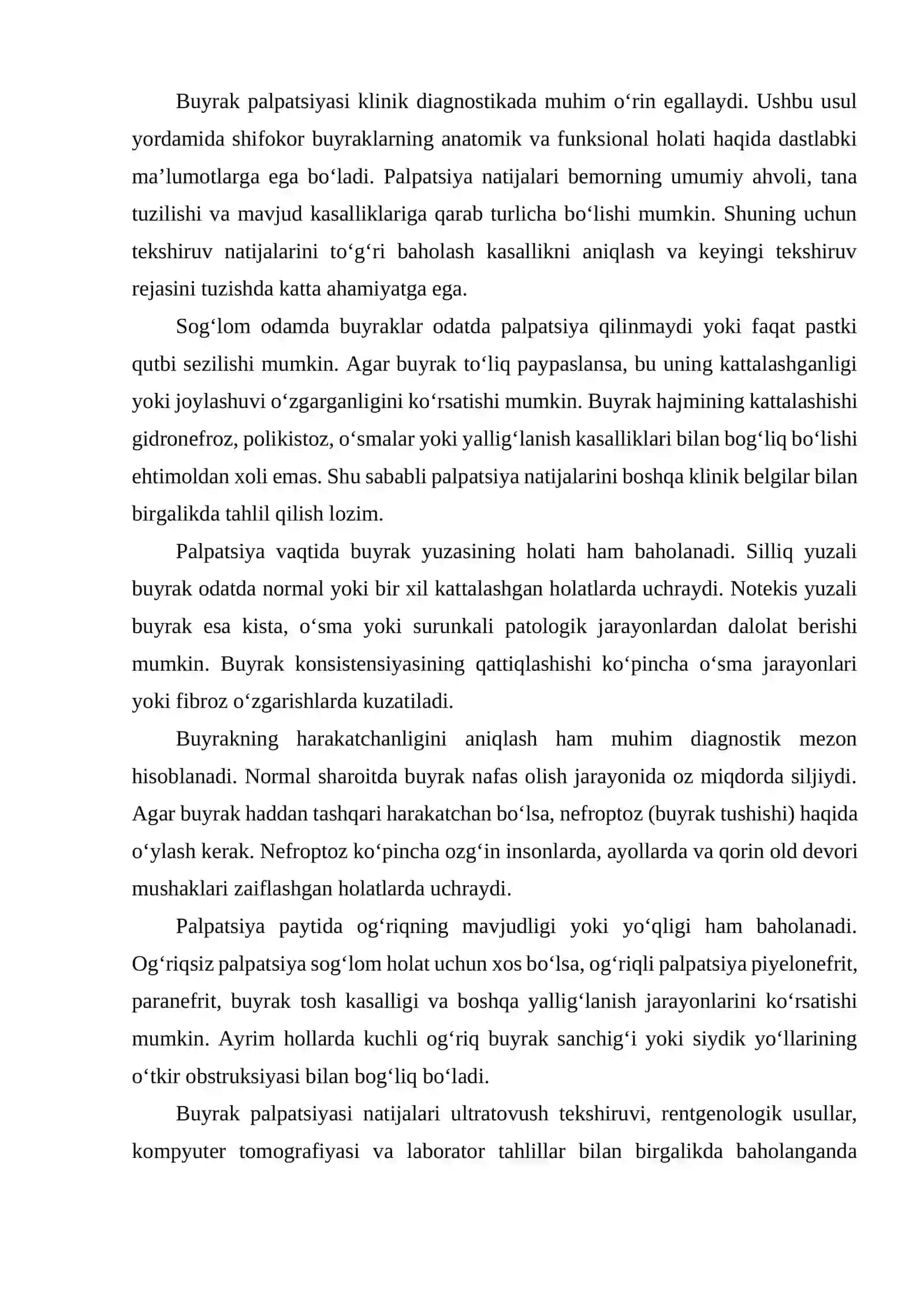 BUYRAKNING PALPATSIYASI VA PERKUSSIYASI 3