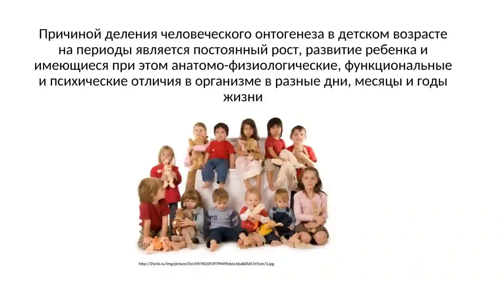 Периоды детского возраста 3