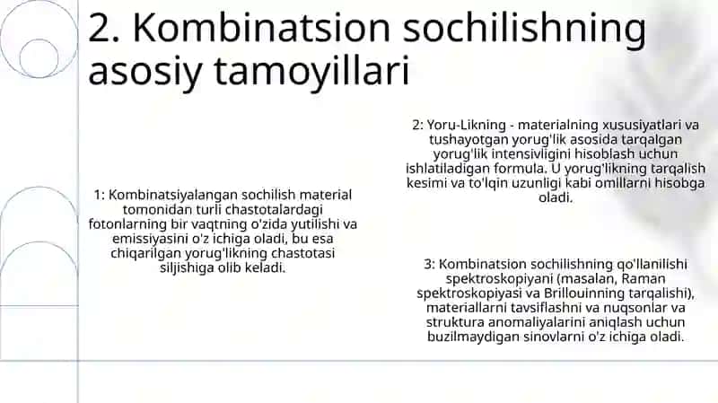 Yorug'Likning Kombinasion Sochilishi Va Uning Qo'Llanishi 3