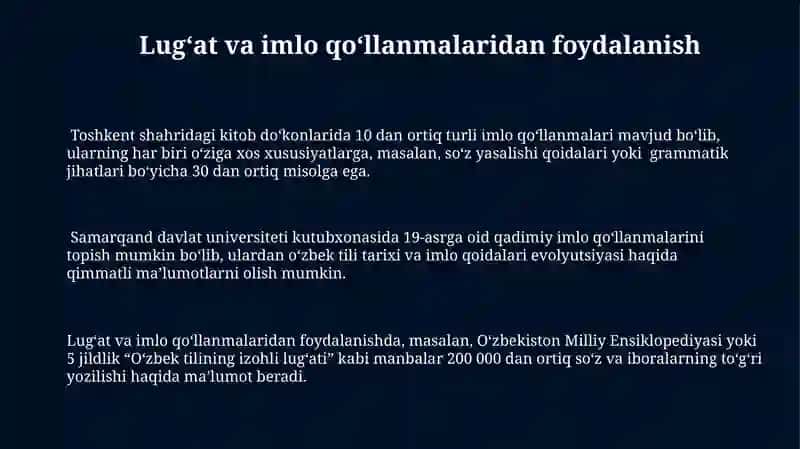 E'lon va Nashrlardagi Imlo Xatolarni Aniqlash 3