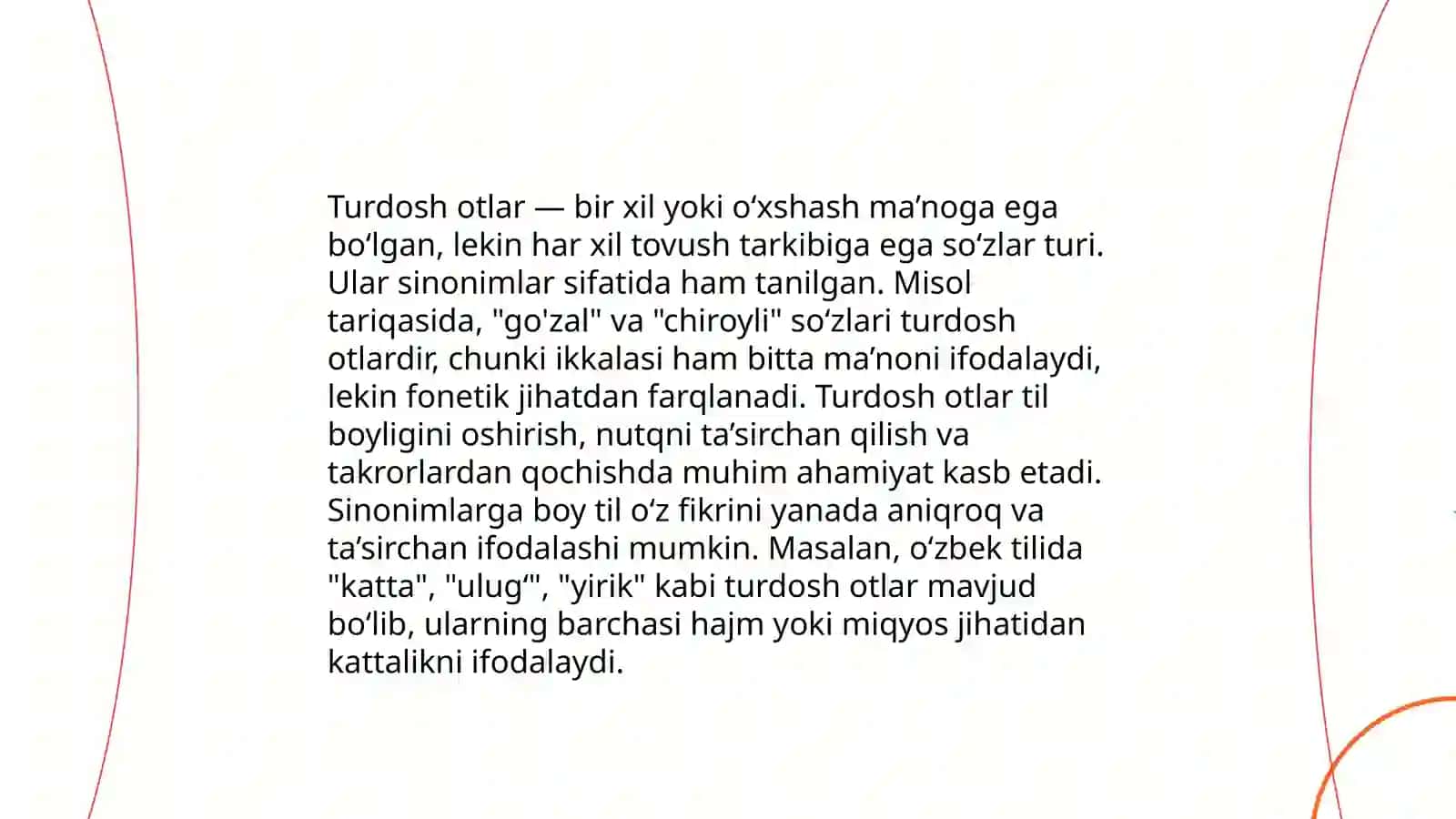Turdosh otlar va ularning ma'no turlari 3