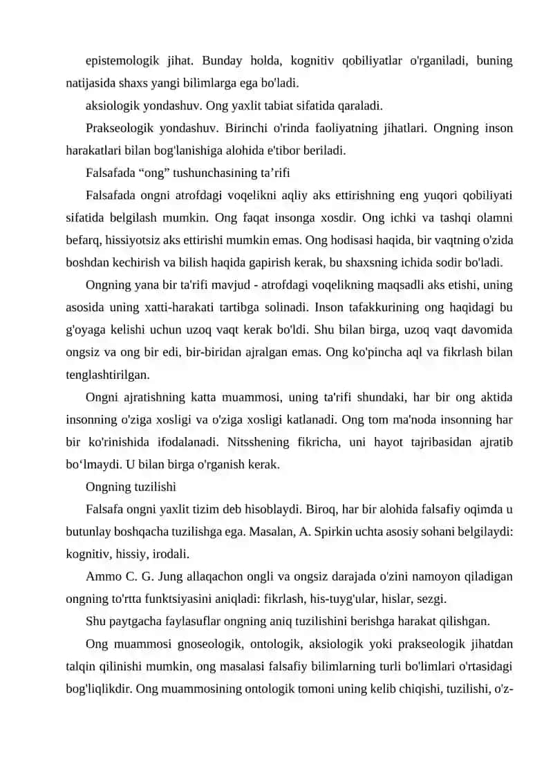 Ong-yuksak darajada shakllangan materiya ko’rinishi 3