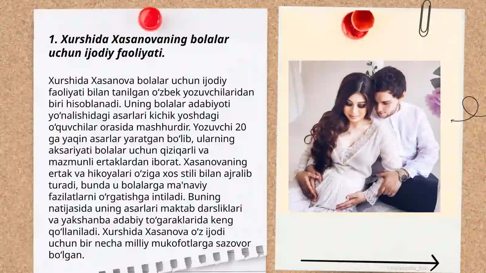 Xurshida Xasanova hayoti va ijodi 3