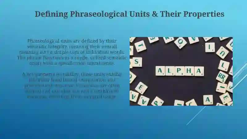 Phraseological Synonymy, Antonymy, and Homonymy 3
