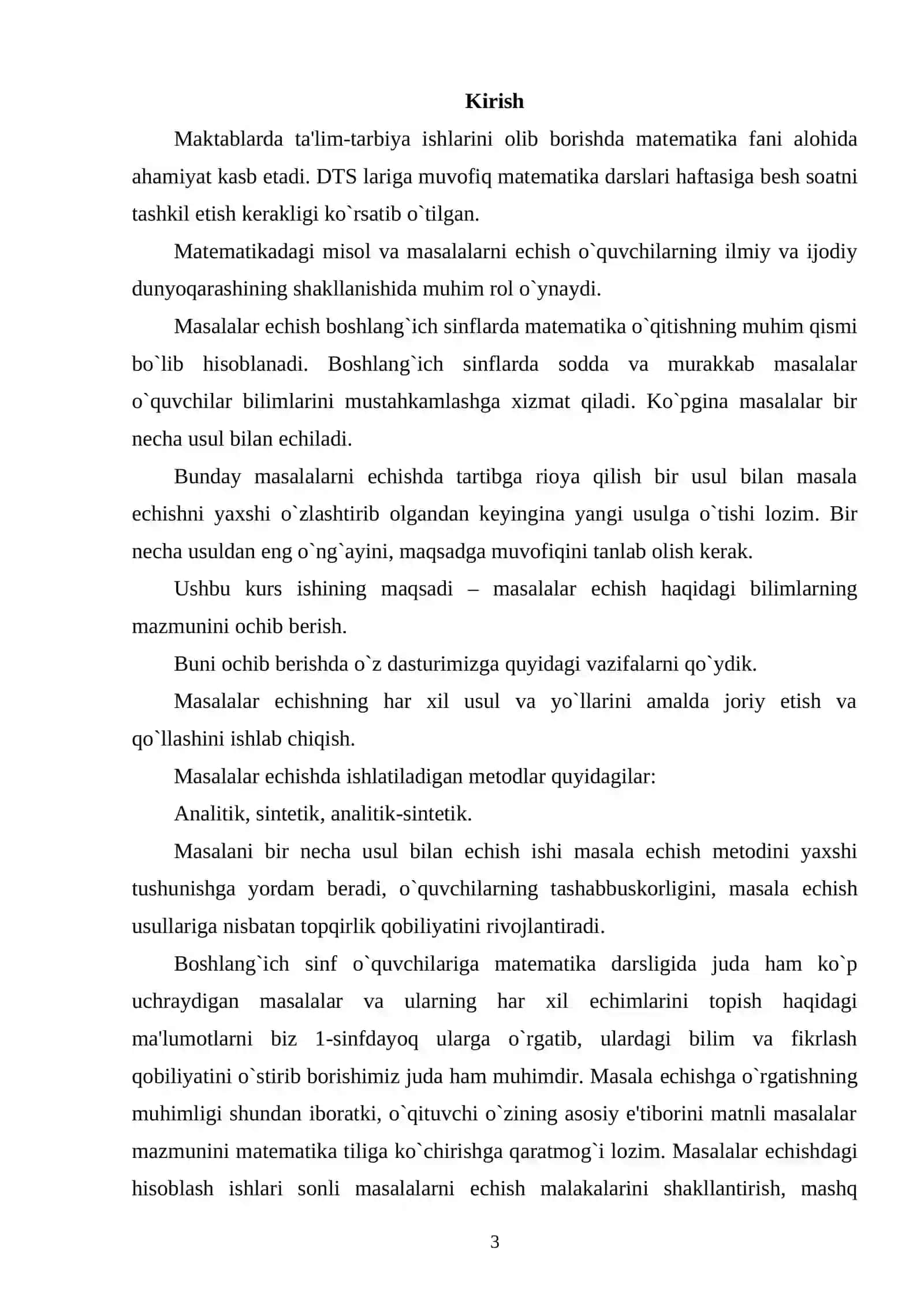 O`quvchilarda masala yechish uquvini shakllantirish 3