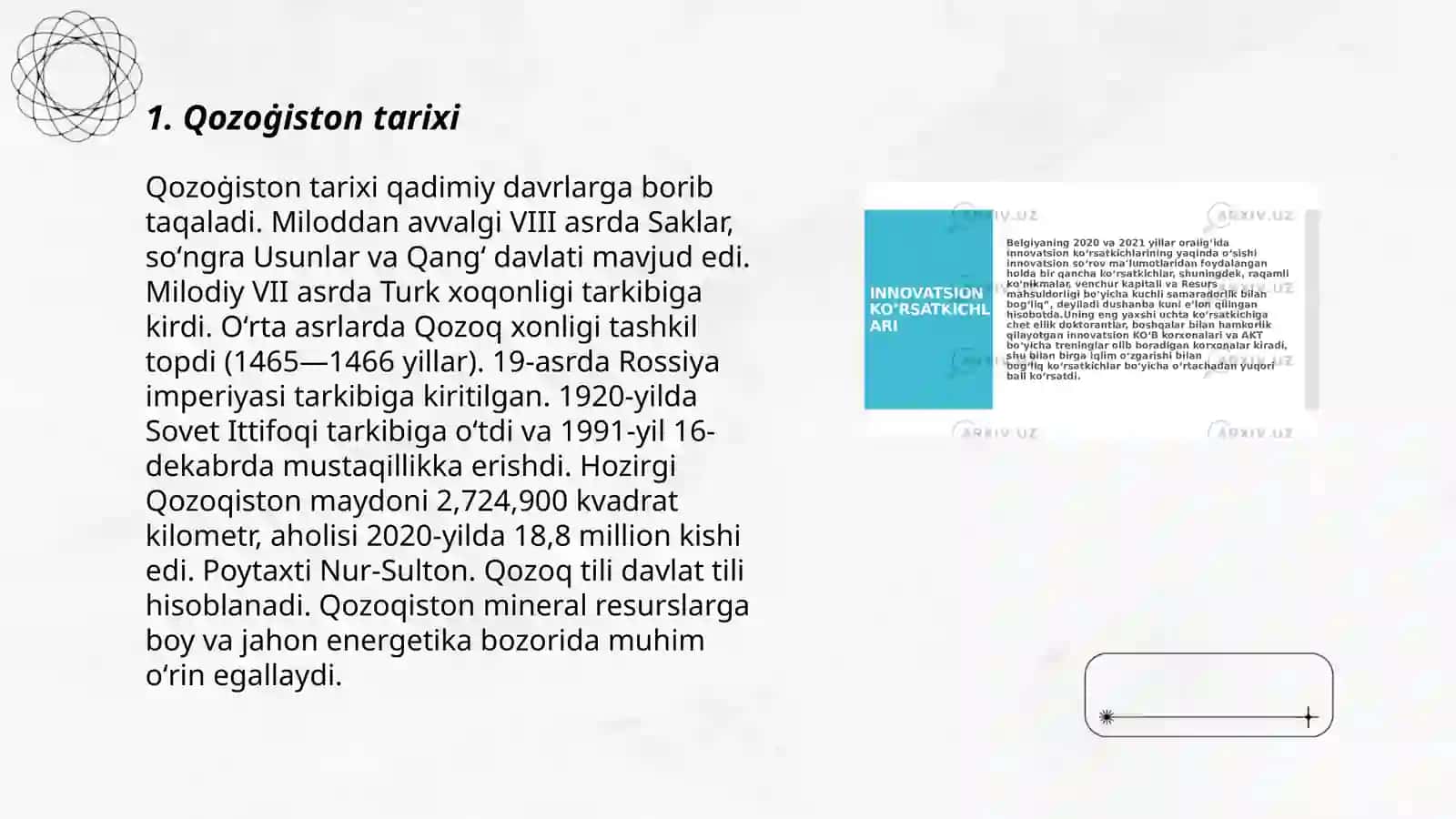 Qozoġiston davlati haqida 3
