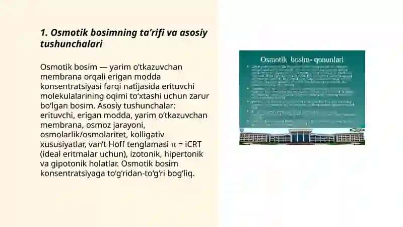 Osmotik bosim 3