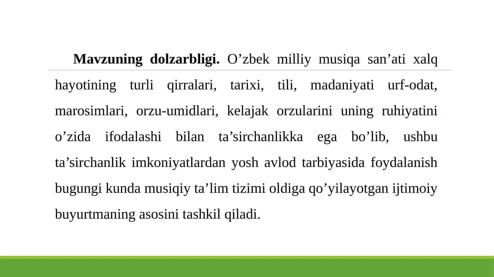 O`quvchilargao`zbekxalqkuylarinitinglatishorqaliVatanparvarliktuyg`ularinirivojlartirishmetodlari 3