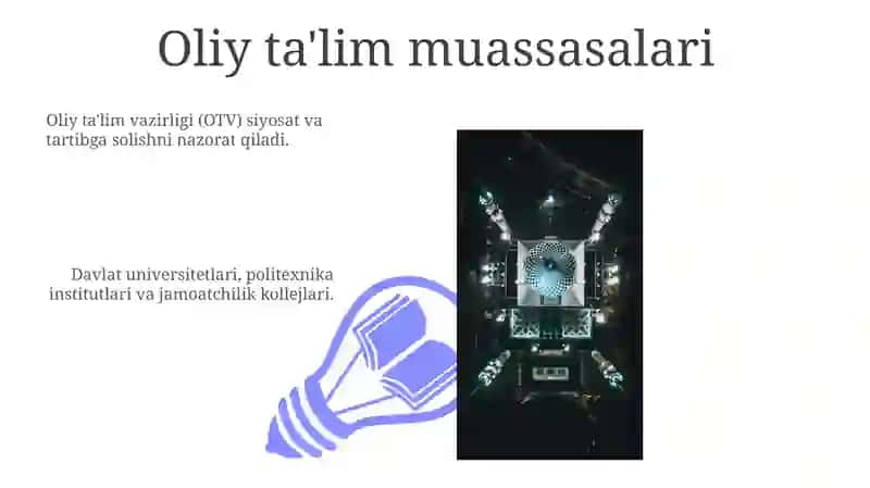 Ta'lim Tuzuimi va Ma'muriyati 3