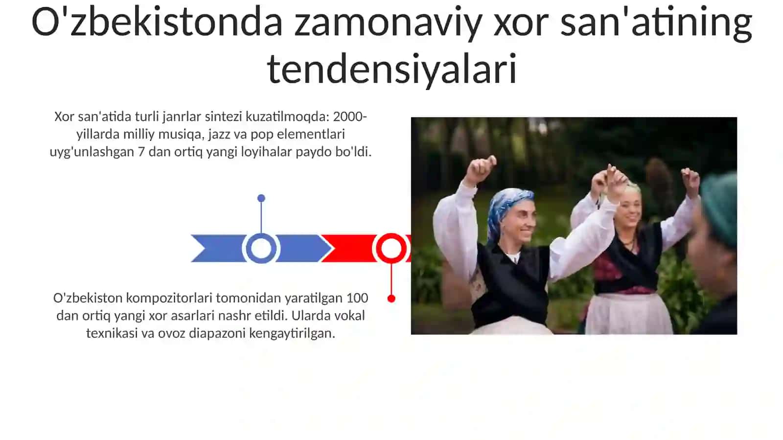 O'zbekistonda xor madaniyatining shakillanishi va rivojlanishi 3