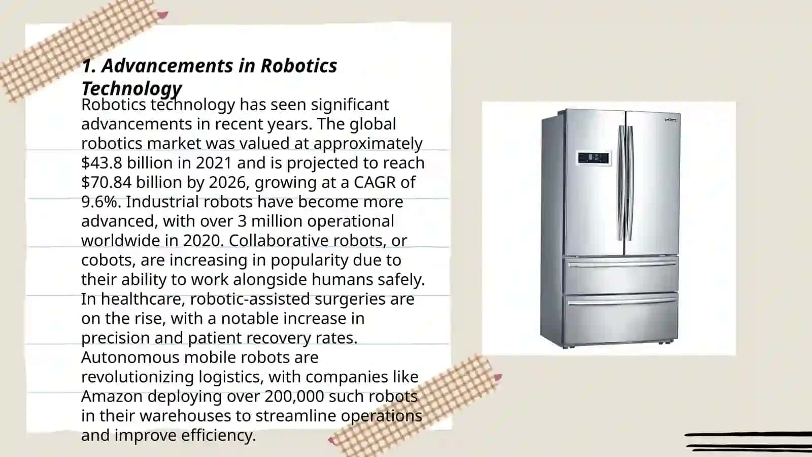 Advancements in Robotics Technology 3