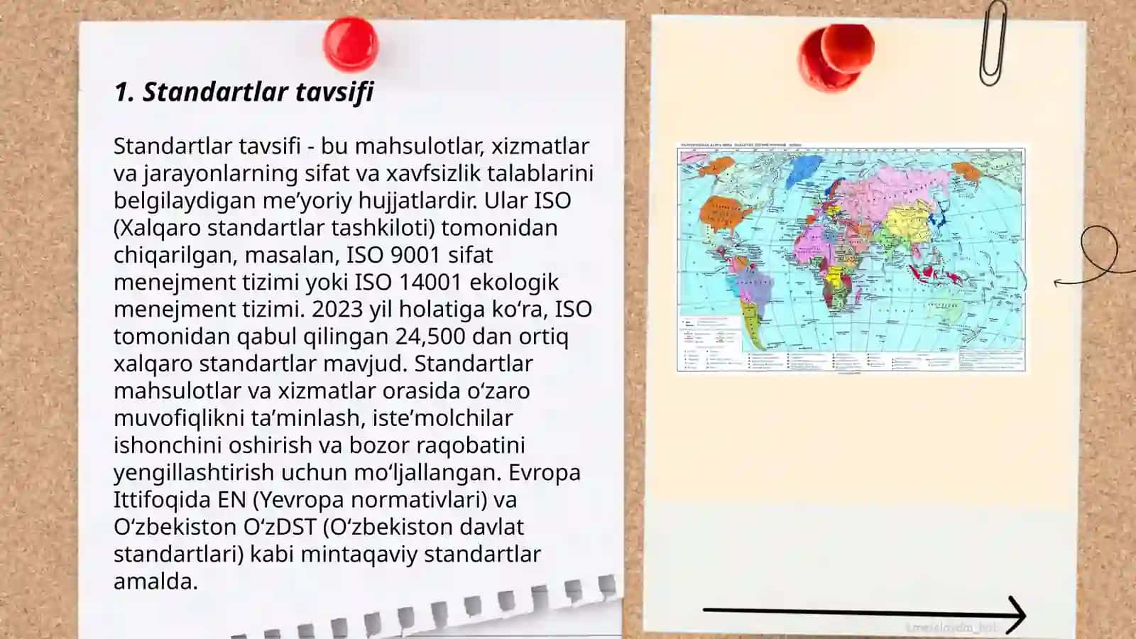 Standartlarning tarkibi va tuzilishi 3