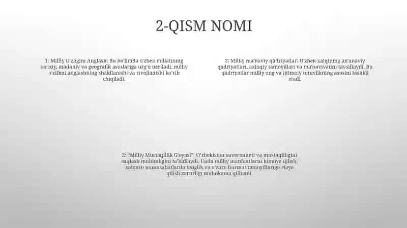 Milliy G'Oya Konsepsiyasi Asosiy Tamoyillari 3