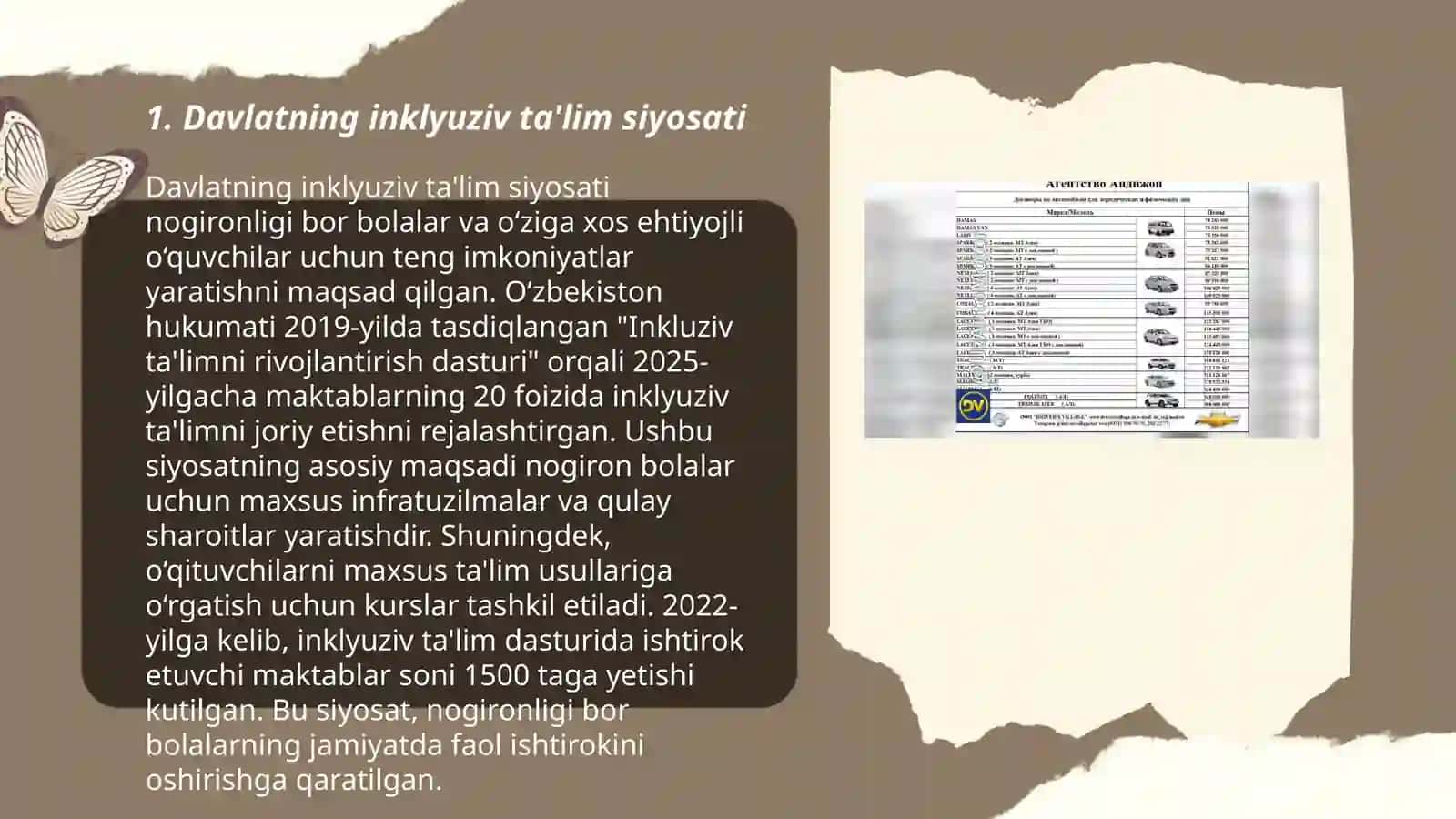 Davlat ijtimoiy siyosatida inkulyuziv ta‘ilm muommolari 3