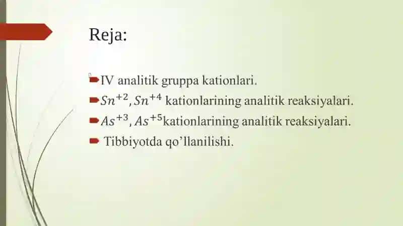 Rajabova Madinaxonning Analitik kimyo fanidan mustaqil ishi 3