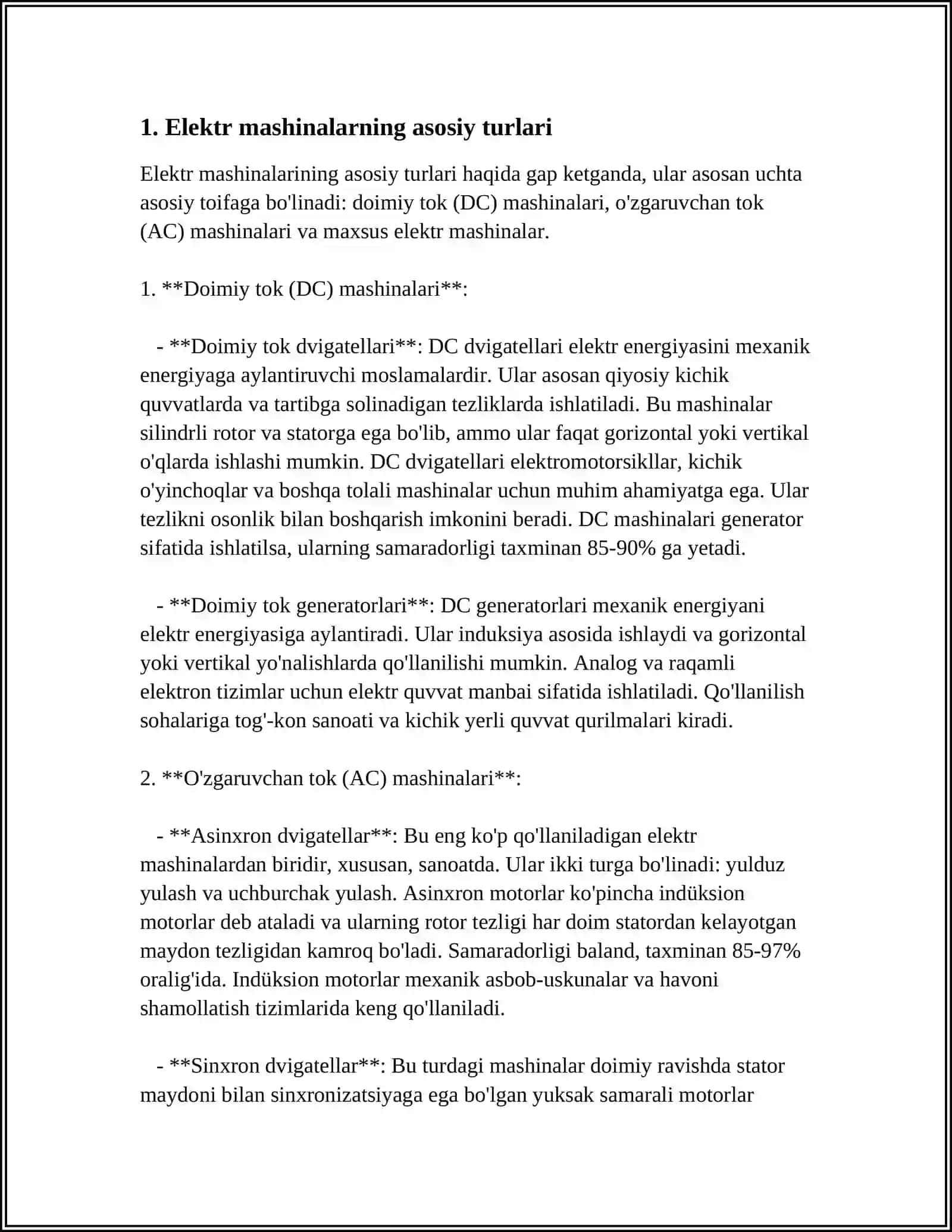 ELEKTR MASHINA CHULGAMLARI HOSIL QILGAN MAGNIT MAYDON 3