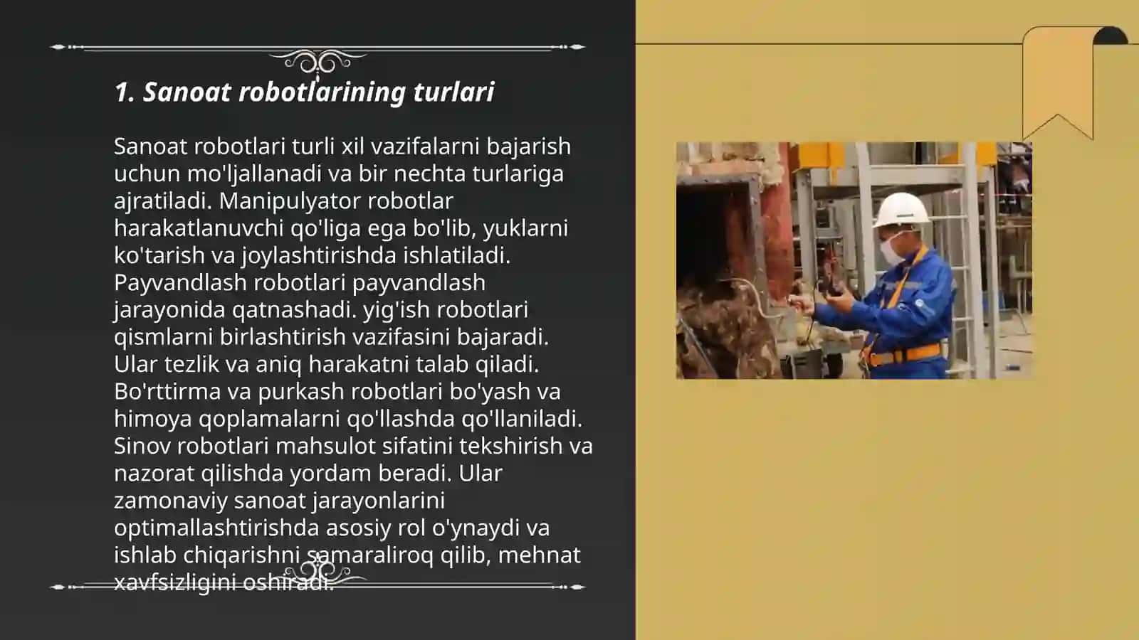 Sanoat robotlarining turlari 3