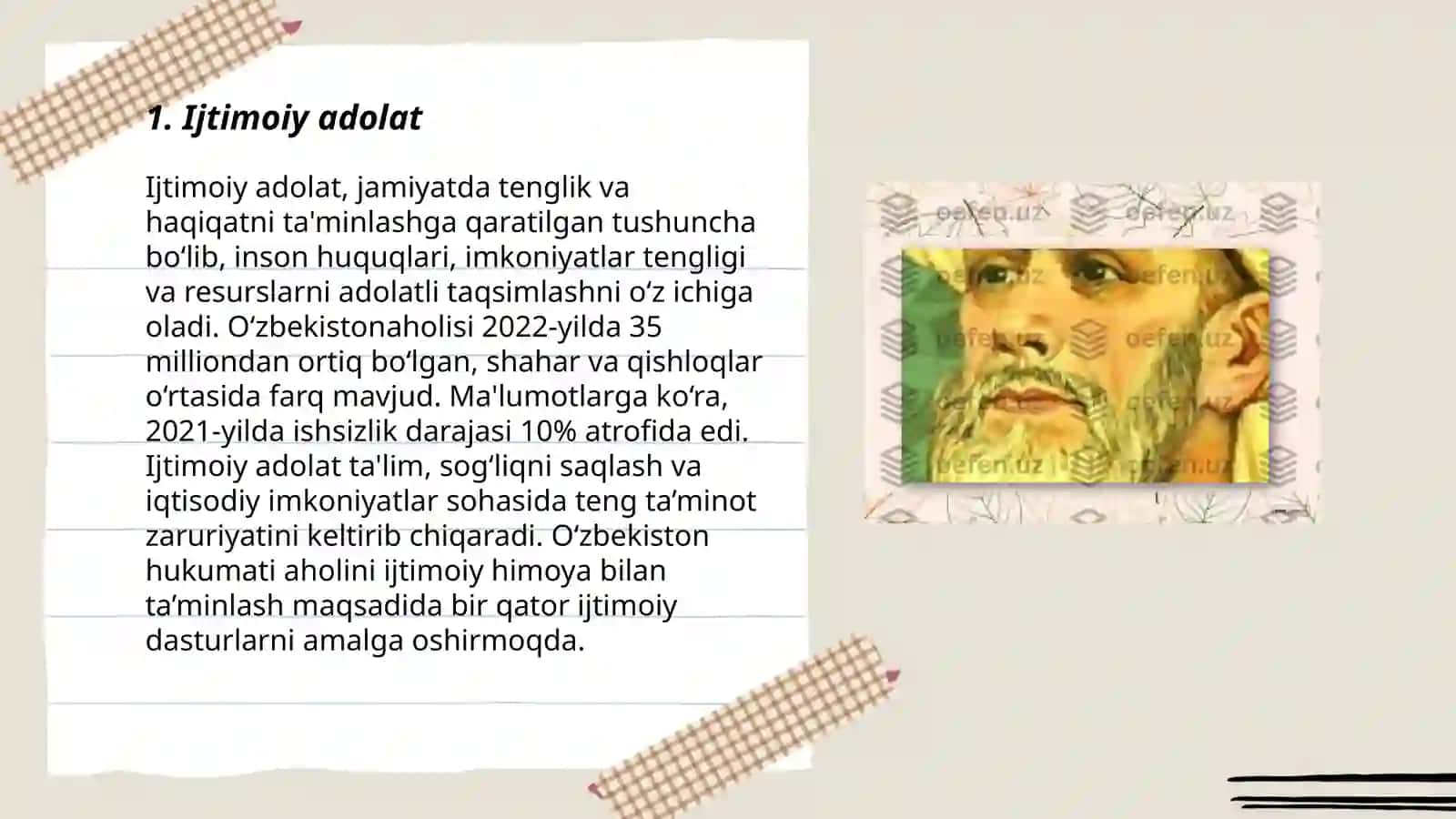 Ijtimoiy adolat 3
