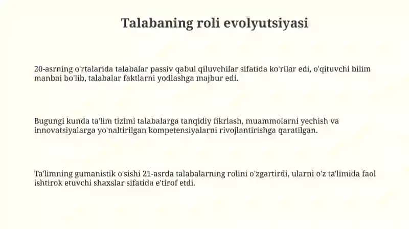 Oʻquvchi shaxsi tarbiyasining obyekti va subyekti 3