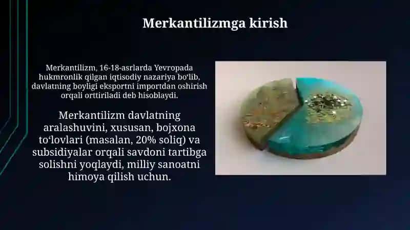 Merkantelizm tushunchasi 3