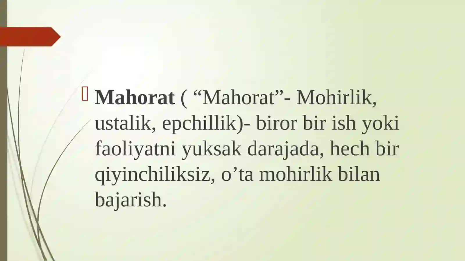 PEDAGOGIK MAHORAT HAQIDA TUSHUNCHA,UNING O’QITUVCHI FAOLIYATIDA TUTGAN O’RNI 3
