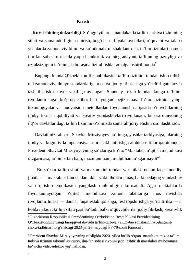 O’quvchilarda ijodiy fikrlashni rivojlantirish mashqlari 3