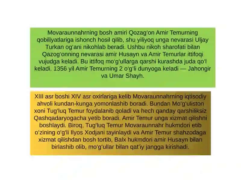 Amir Temur va uning davrida amalga oshirilgan buniyodkorlik ishlari 3