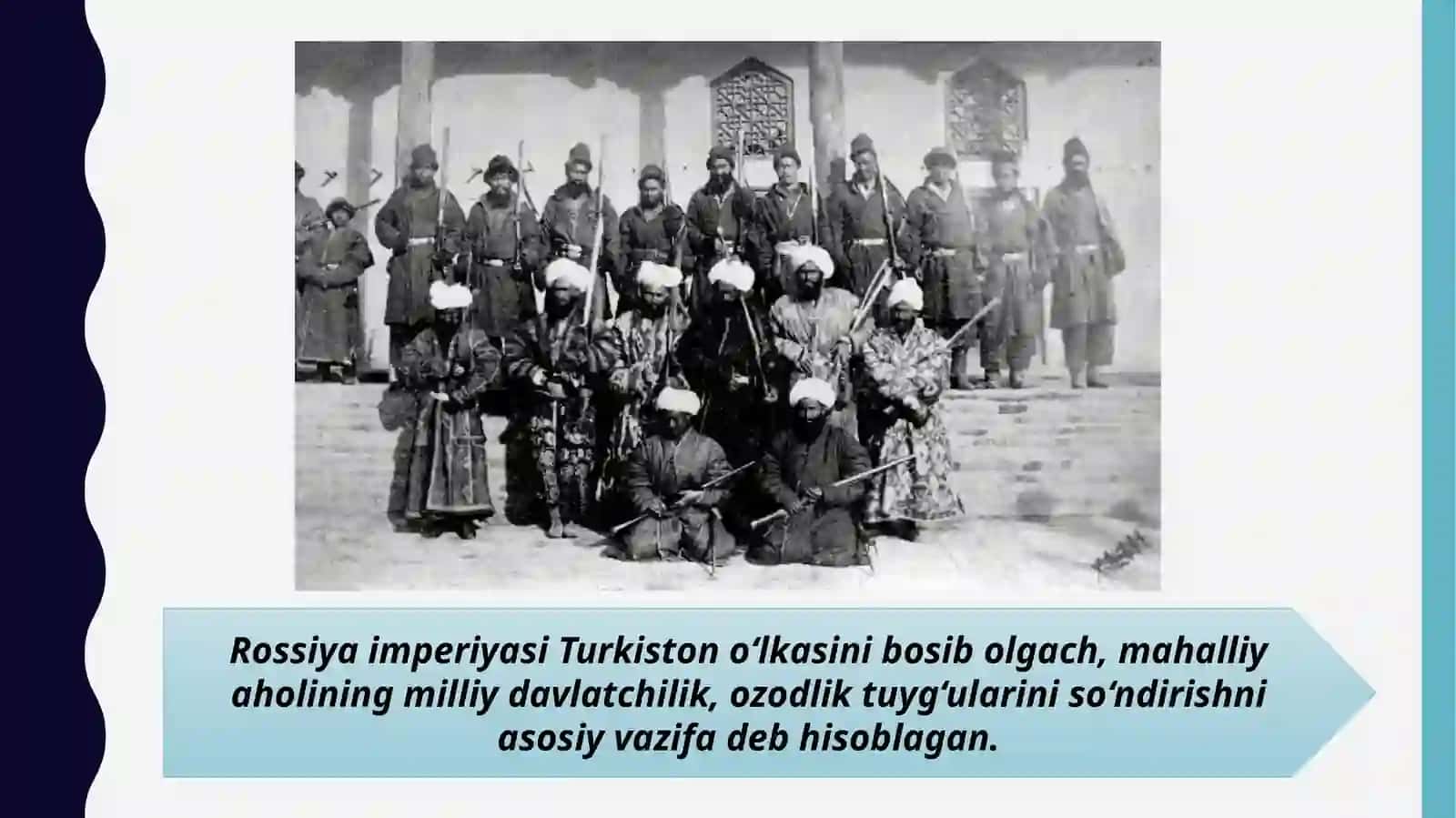 Turkistonda Rossiya tajovuzi va hukmronligiga qarshi kurash 3