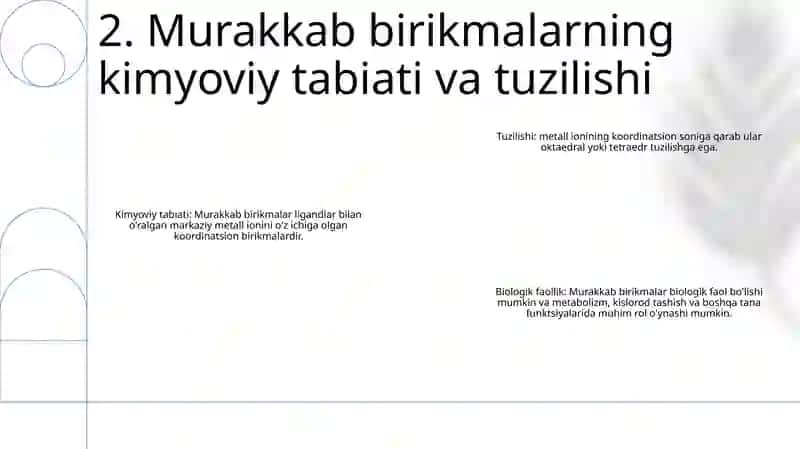 Bilogik Faol Kompleksis Birikmalar 3