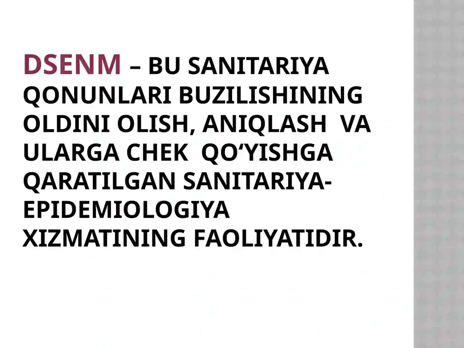 DSENM ning tarkibi va uning asosiy vazifalari 3