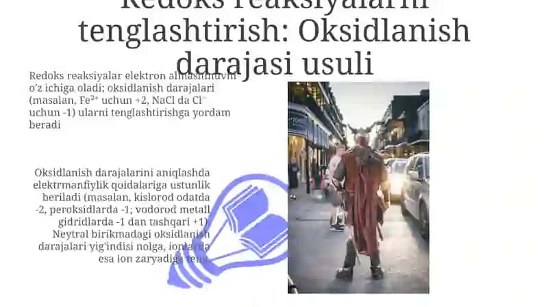Oksidlanish darajalari 3