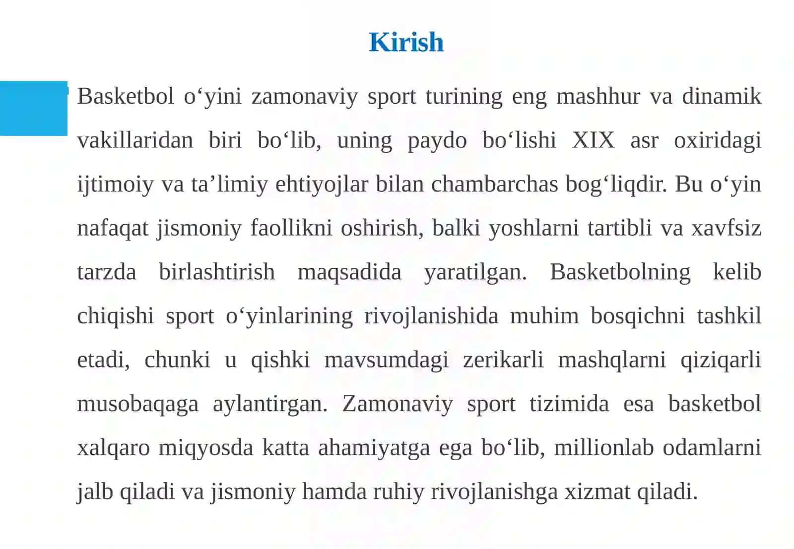 Basketbol o‘yining kelib chiqish tarixi va dastlabki qoidalari 3