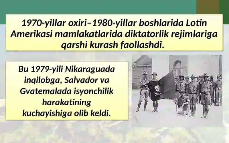 1946 – 1991-yillarda Lotin Amerikasi mamlakatlari 3