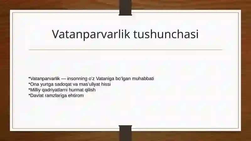 Vatanparvarlik tarbiyasi hamda uni shakllantirish jihatlari 3