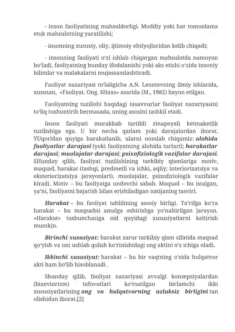 Faollik mexanizmlari tavsifi 3