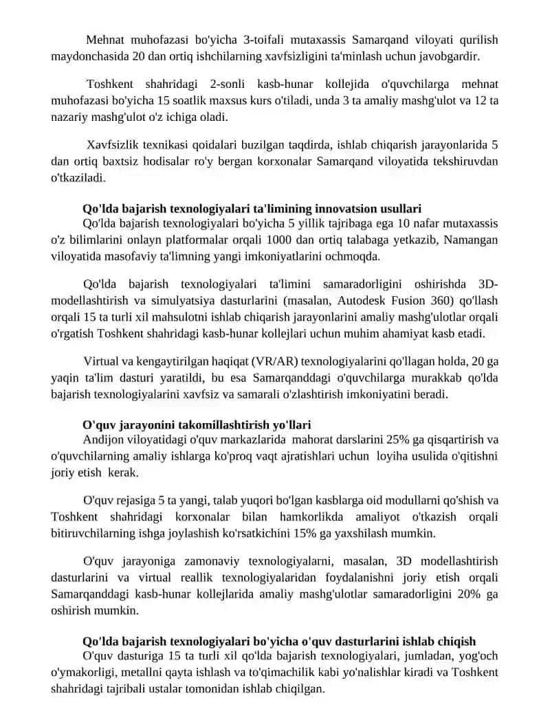 Qoʻl mehnat texnalogiya taʼlimining metod va tamoyillari 3