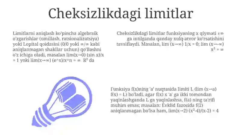 Funktsiya va uning limiti 3