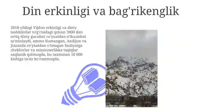 Vijdon erkinligi va diniy tashkilotlar 3