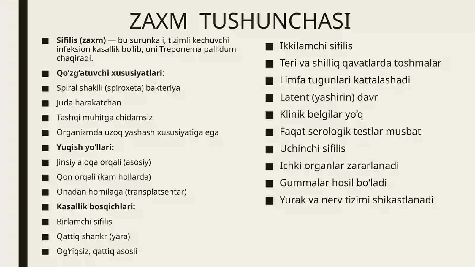 zaxmga qarshi vositalar.Regenerantlar va reparantlar 3
