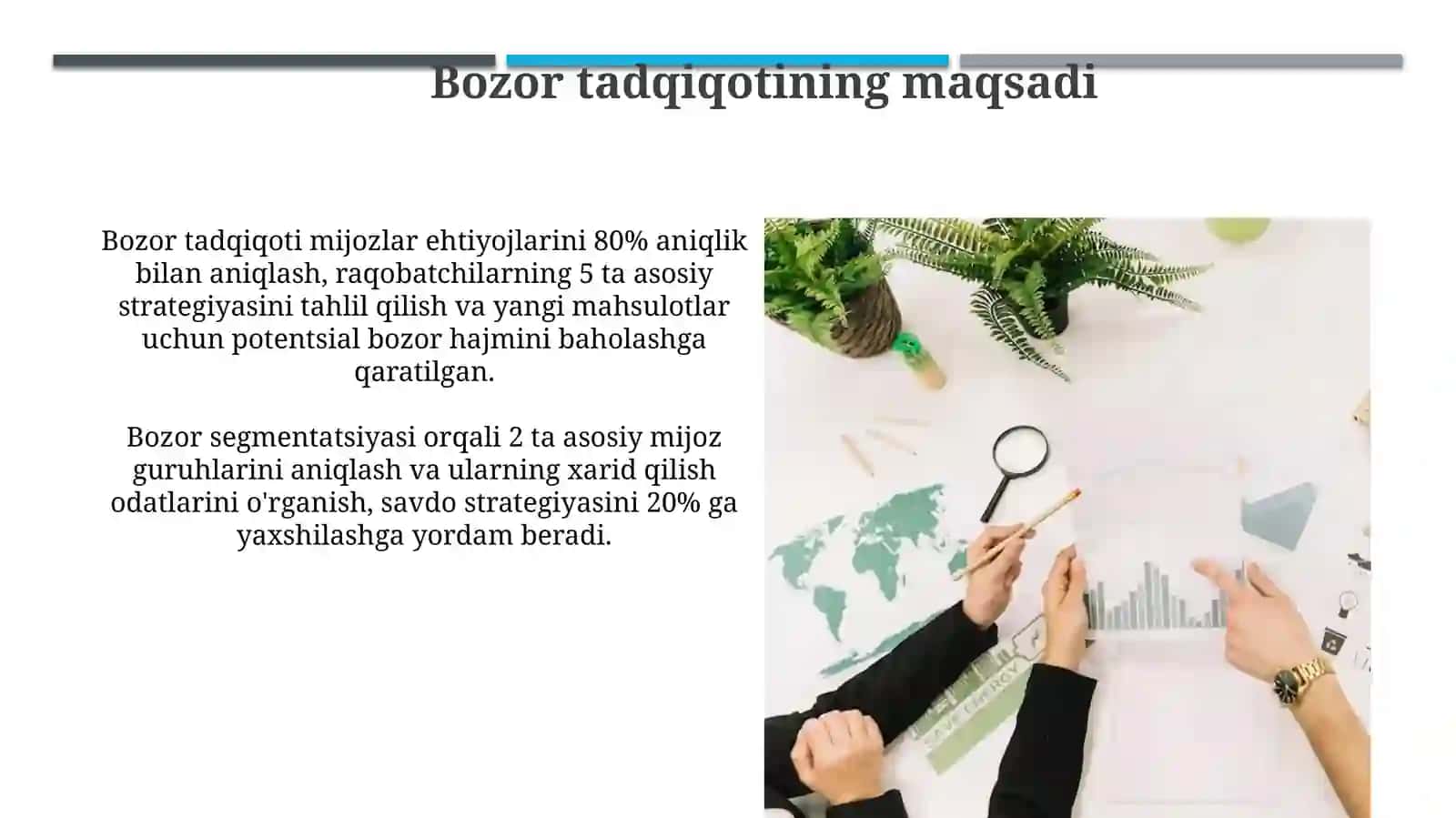 Bozor kon’yikturasini õrganish 3
