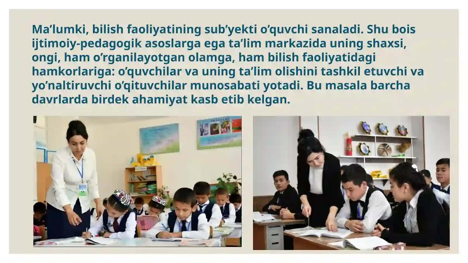 Biologiyani o'qitishda o'quvchilarning bilish faoliyatini faollashtirish yo'llari 3