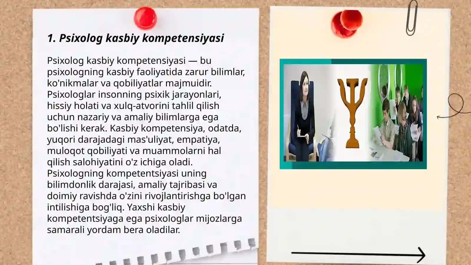 Psixolog kasbiy faoliyati va psixologik metodlar 3