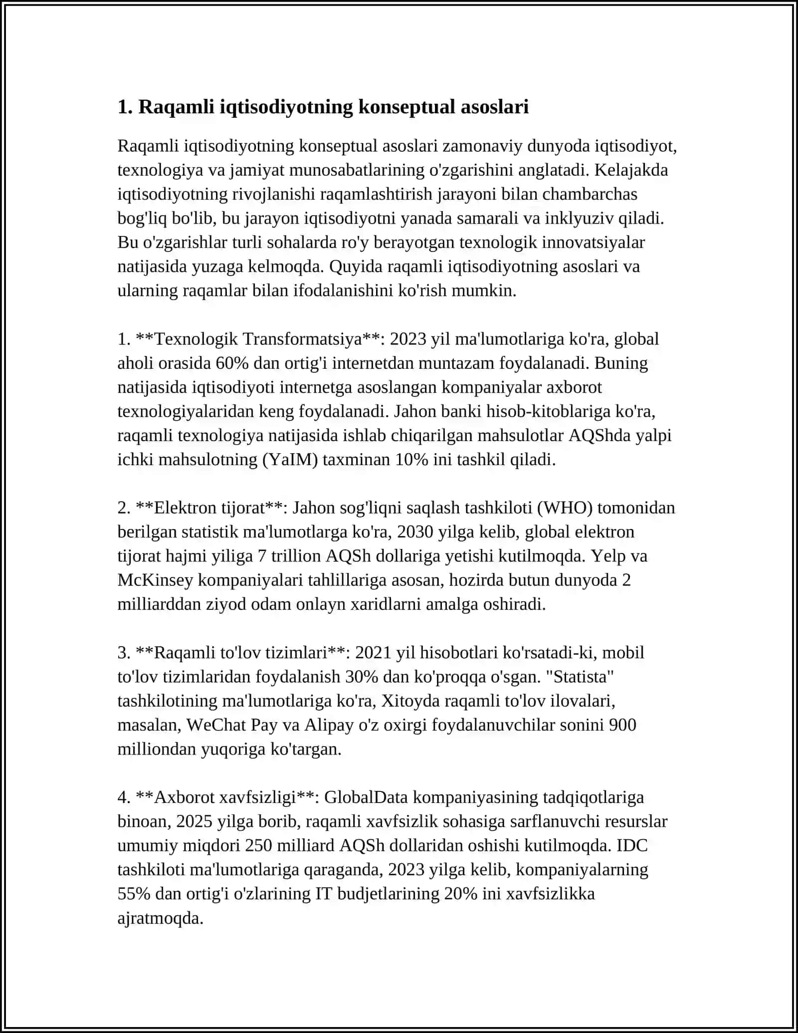 Raqamli iqtisodiyotning konseptual asoslari 3