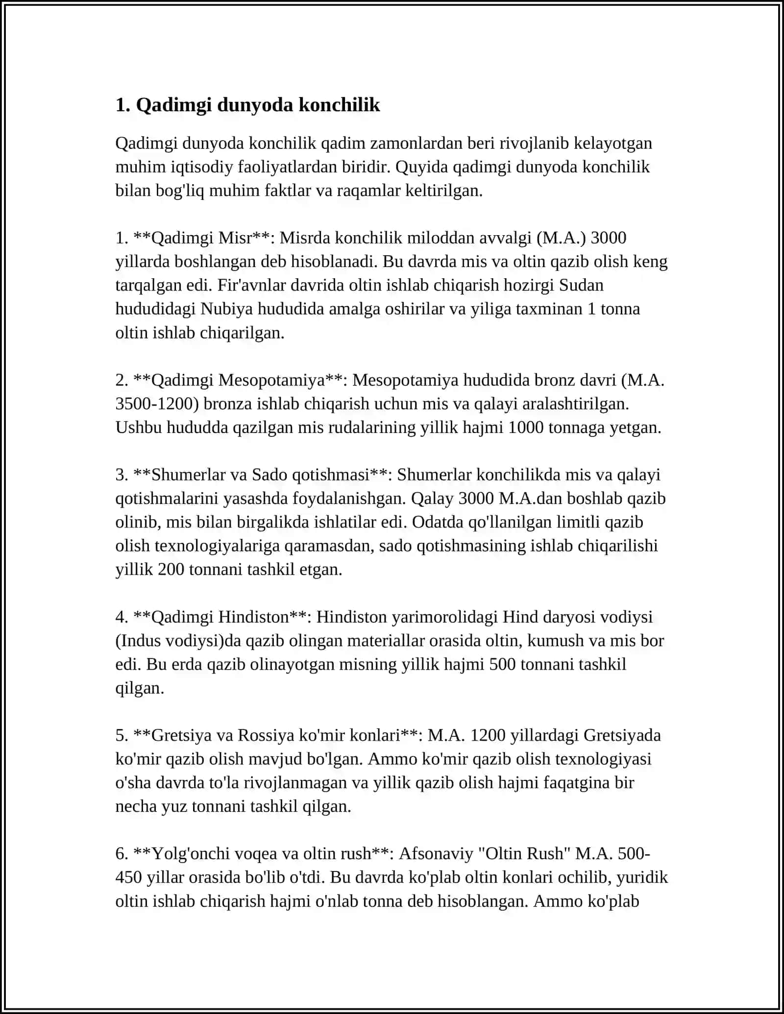 HISTORY OF MINING 3