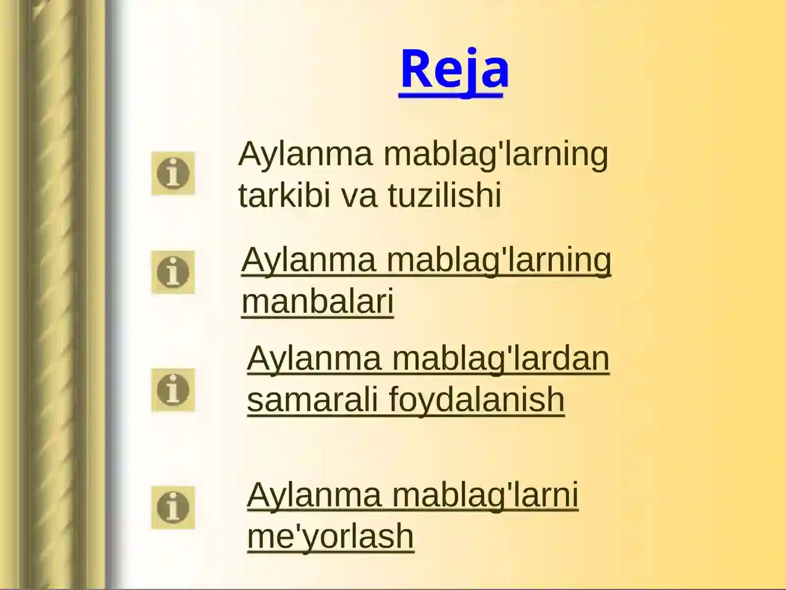 Aylanma mablag'lari 3
