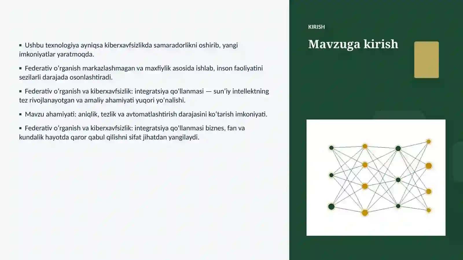 Federativ oʻrganish va kiberxavfsizlik: integratsiya qo'llanmasi 3