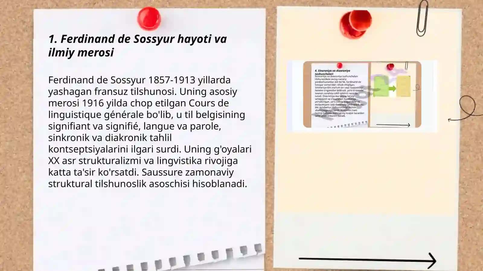 Ferdinand de Sossyur taʼlimoti va strukturalizm 3