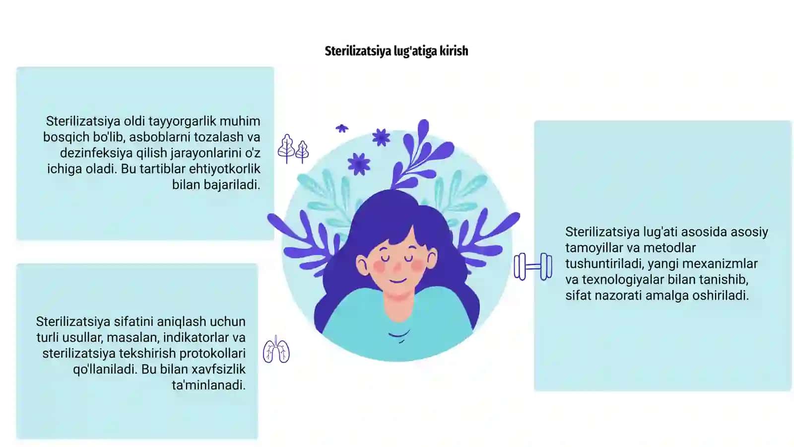 Sterilizatsiya tayyorgarligi va sifatini aniqlash 3