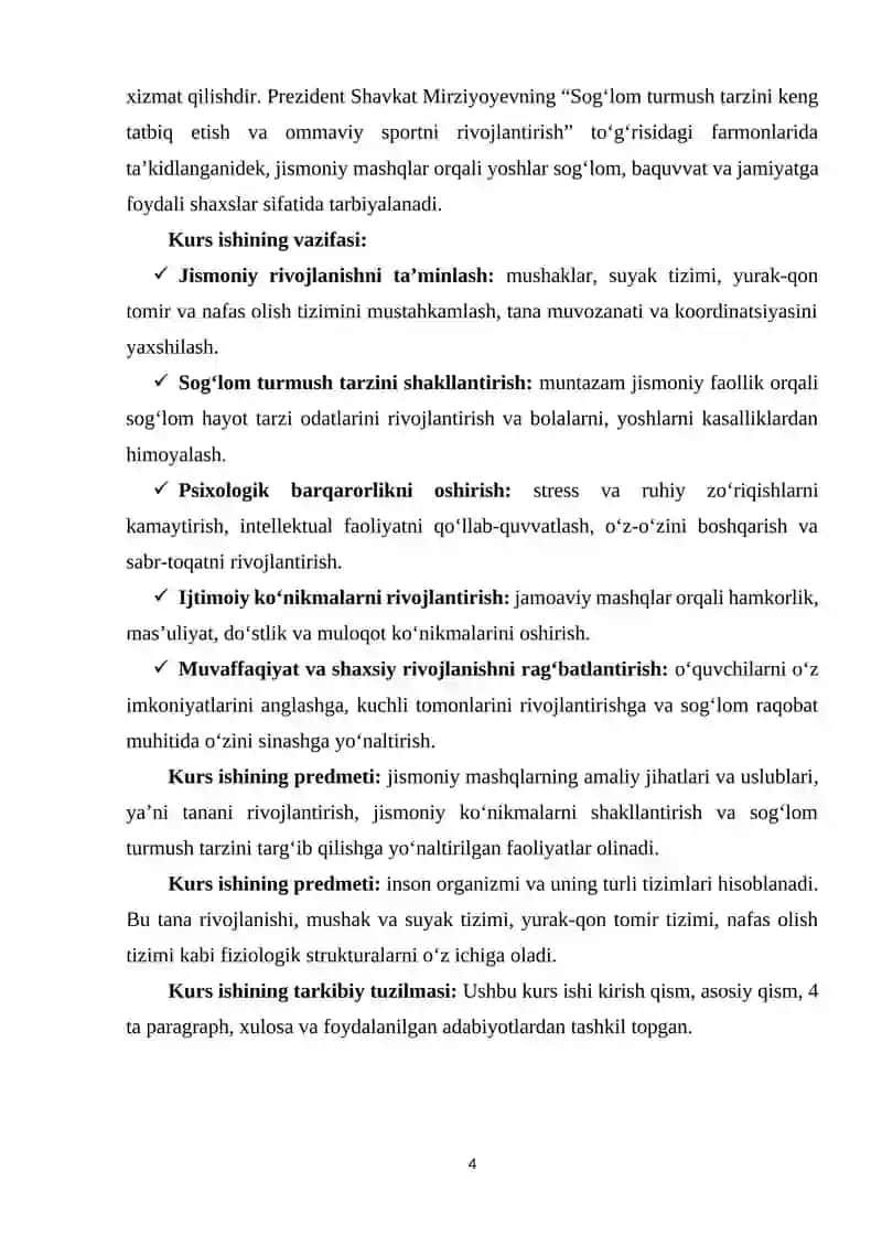 Jismoniy mashqlar jismoniy tarbiyaning asosiy vositasi sifatida 3