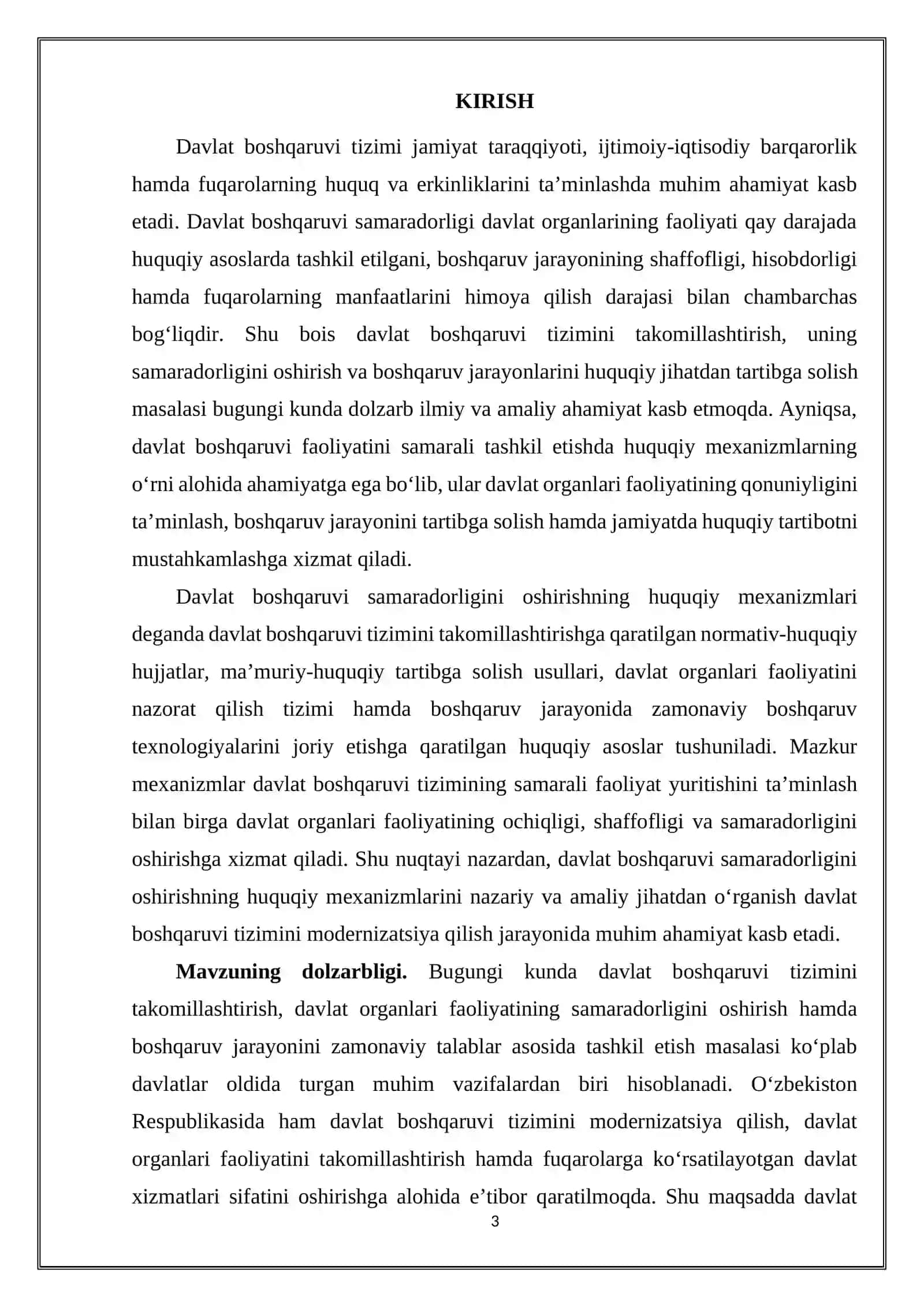 Davlat boshqaruvi samaradorligini oshirishning huquqiy mexanizmlari 3